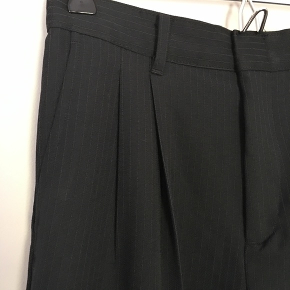 Black Dress Pants with Think White Stripes Sz 16 - Picture 4 of 7